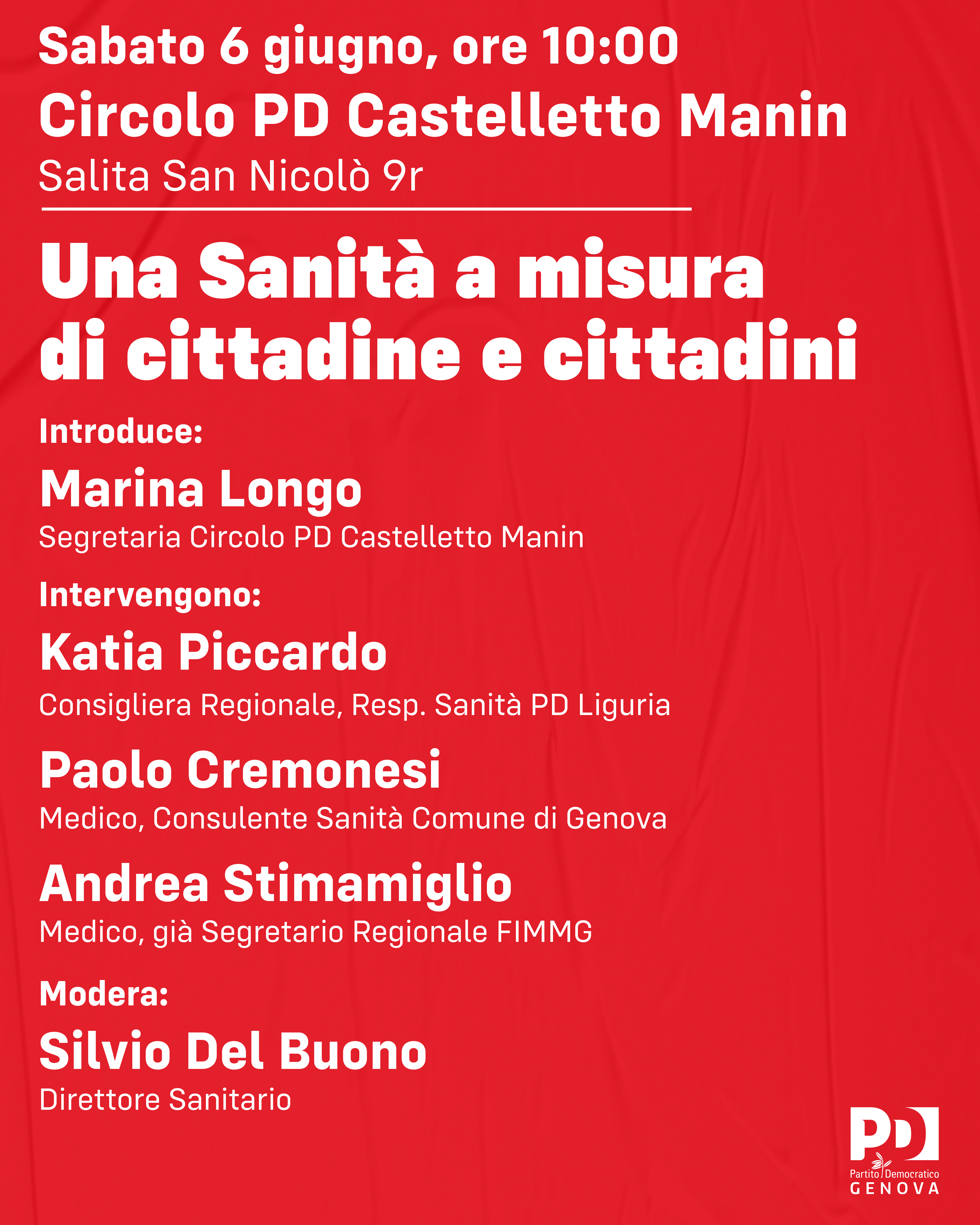 Una sanità a misura di cittadini e cittadine